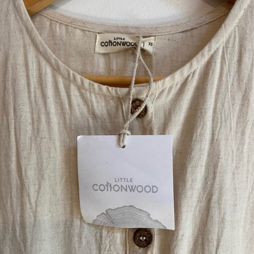 Hand Embroidered Little Cottonwood Trail Dress | NWT | XS - Picture 5 of 6